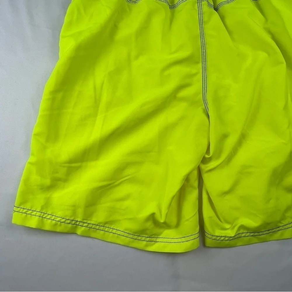 Route 66 - Men’s Trunks - Bright Yellow - Neon - Large